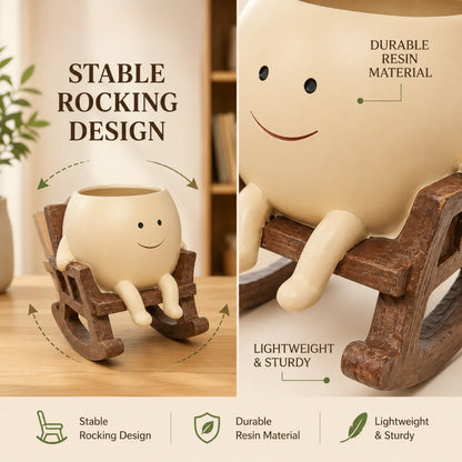 Rocking Pot™ — Your Happy Little Plant Companion