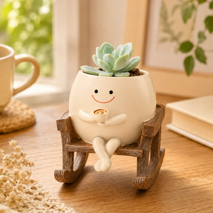 Rocking Pot™ — Your Happy Little Plant Companion